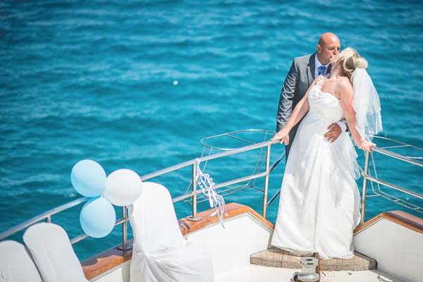 Bodas en el mar