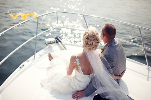 Boda de Lujo abordo de Yate en Los Cabos