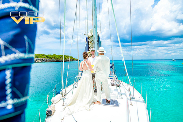 Velero para Boda en Los Cabos